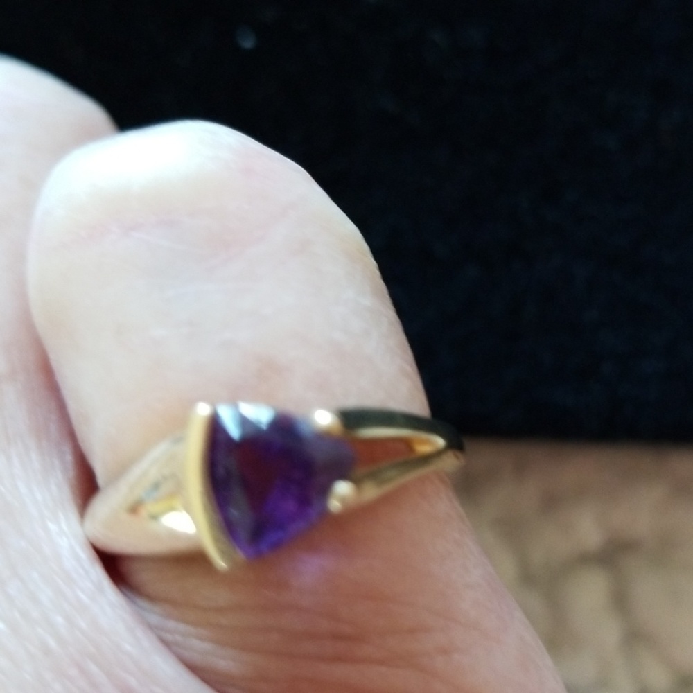 🥰Amethyst ring🥰 - Picture 2 of 4